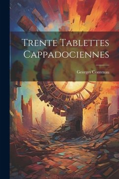 Trente tablettes cappadociennes - Contenau, Georges