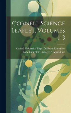 Cornell Science Leaflet, Volumes 1-3