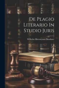 Cover De Plagio Literario In Studio Juris