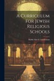 A Curriculum for Jewish Religious Schools