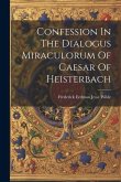 Confession In The Dialogus Miraculorum Of Caesar Of Heisterbach