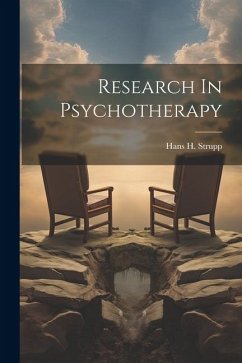 Research In Psychotherapy - Strupp, Hans H.