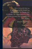 De L'utilité De La Flagellation Dans La Médecine Et Dans Les Plaisirs Du Mariage Et Des Fonctions Des Lombes Et Des Reins: Ouvrage Singulier...