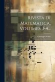 Rivista Di Matematica, Volumes 3-4...