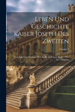 Leben Und Geschichte Kaiser Joseph Des Zweiten: Vom Jahr Seiner Geburt 1741 An Bis Zu Seinem Ende 1790: Mit 5 Kupfern; Volume 3 - Anonymous