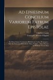 Ad Ephesinum Concilium Variorum Patrum Epistolae: Ex Manu-scripto Cassinensis Bibliothecae Codice Desumptae: Item Ex Vaticanae Bibliothecae Manu-scrip