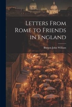 Cover Letters From Rome to Friends in England