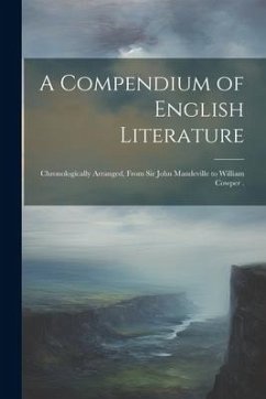 Cover A Compendium of English Literature