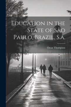 Cover Education in the State of São Paulo, Brazil, S.a.