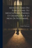 Mois Des Âmes Du Purgatoire Ou Méditations, Prières Et Exemple Pour Le Mois De Novembre...