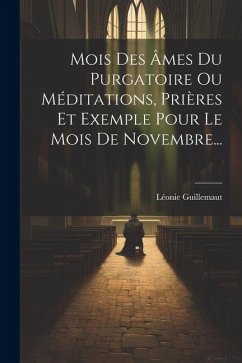 Mois Des Âmes Du Purgatoire Ou Méditations, Prières Et Exemple Pour Le Mois De Novembre... - Guillemaut, Léonie
