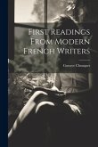 First Readings from Modern French Writers