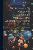 Dictionary Of Organic Compounds Volume One Abadole Cytosine