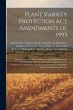 Plant Variety Protection Act Amendments... - Bild 1