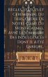 Règles, Statuts Et Cérémonial Du... - Bild 1