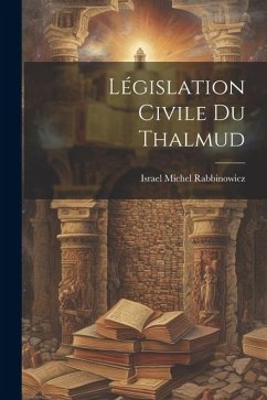 Législation Civile Du Thalmud