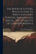 The Book of Letters, What Letters to... - Bild 1