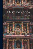 A Birthday Book: In Gaelic and English: Selected From