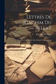 Lettres De Joachim Du Bellay: Publiées Pour La Première Fois D'Après Les Originaux