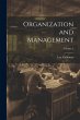 Organization and Management; Volume 2 - Bild 1