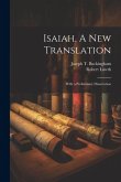 Isaiah, A New Translation: With a Preliminary Dissertation