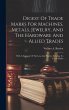 Digest Of Trade Marks For Machines,... - Bild 1