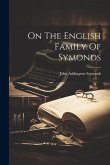 On The English Family Of Symonds