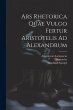 Ars Rhetorica Quae Vulgo Fertur... - Bild 1