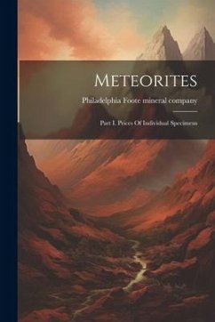 Meteorites: Part I. Prices Of Individual Specimens