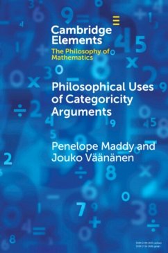 Philosophical Uses of Categoricity Arguments - Maddy, Penelope (University of California, Irvine); Vaananen, Jouko (University of Hesinki)