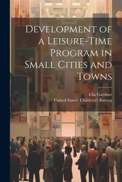 Cover Development of a Leisure-time Program in Small Cities and Towns