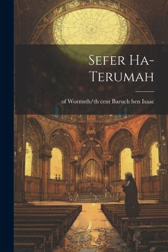 Sefer ha-terumah Cover Sefer ha-terumah