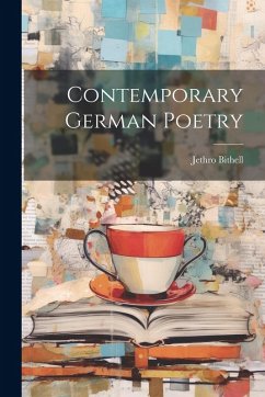 Cover Contemporary German Poetry