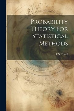 Probability Theory For Statistical Methods - David, Fn
