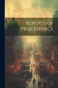 Reports of Proceedings - Anonymous