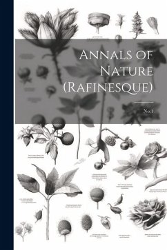 Annals of Nature (Rafinesque): No.1 - Anonymous