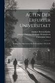 Acten Der Erfurter Universitaet: Register Zur Allgemeinen Studentenmatrikel (1392-1636)