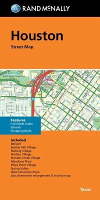 Rand McNally Folded Map: Houston Street Map - Rand Mcnally