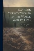 Davidson County Women in the World war, 1914-1919