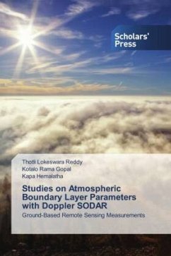 Studies on Atmospheric Boundary Layer Parameters with Doppler SODAR - Lokeswara Reddy, Thotli;Rama Gopal, Kotalo;Hemalatha, Kapa