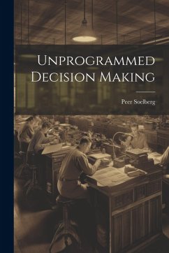 Cover Unprogrammed Decision Making