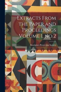 Extracts From the Paper and Proceedings Volume 1, no.2