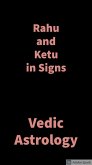 Rahu and Ketu in Signs (eBook, ePUB)