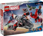 LEGO® Marvel Super Heroes 76292 Showdown zwischen Captain America und Red Hulk