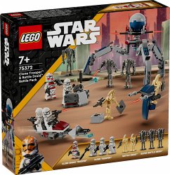 Image of 75372 LEGO Star Wars Clone Trooper & Battle Droid Battle Pack, Konstruktionsspielzeug