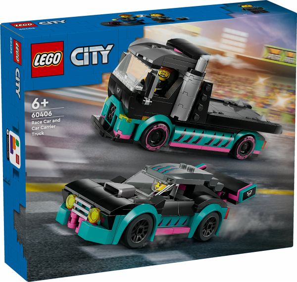 Bei immer portofrei 60406 mit Autotransporter bücher.de City Rennwagen LEGO® -