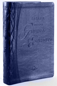 Rvr 1960 Biblia Para La Guerra Espiritual Azul Con Índice / Spiritual Warfare B Ible, Blue Imitation Leather with Index - Casa Creacion