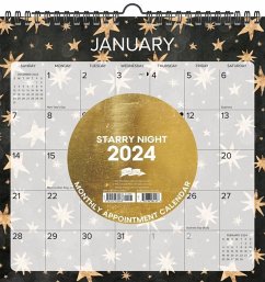 Starry Night 2024 12 X 12 Spiral Wall Calendar - Willow Creek Press