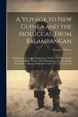 A Voyage to New Guinea and the Moluccas, From Balambangan: Including an Account of Magindano, Sooloo, and Other Islands ... Performed in the Tartar Ga