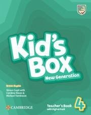 Kid's Box New Generation Level 4 Teacher's Book with Digital Pack British English - Cupit, Simon